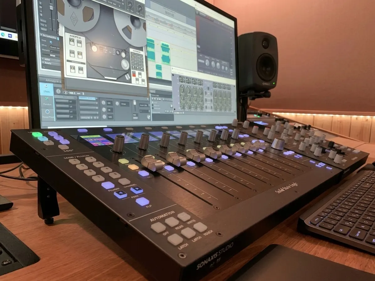 Console de mixage Sonaxis Studio